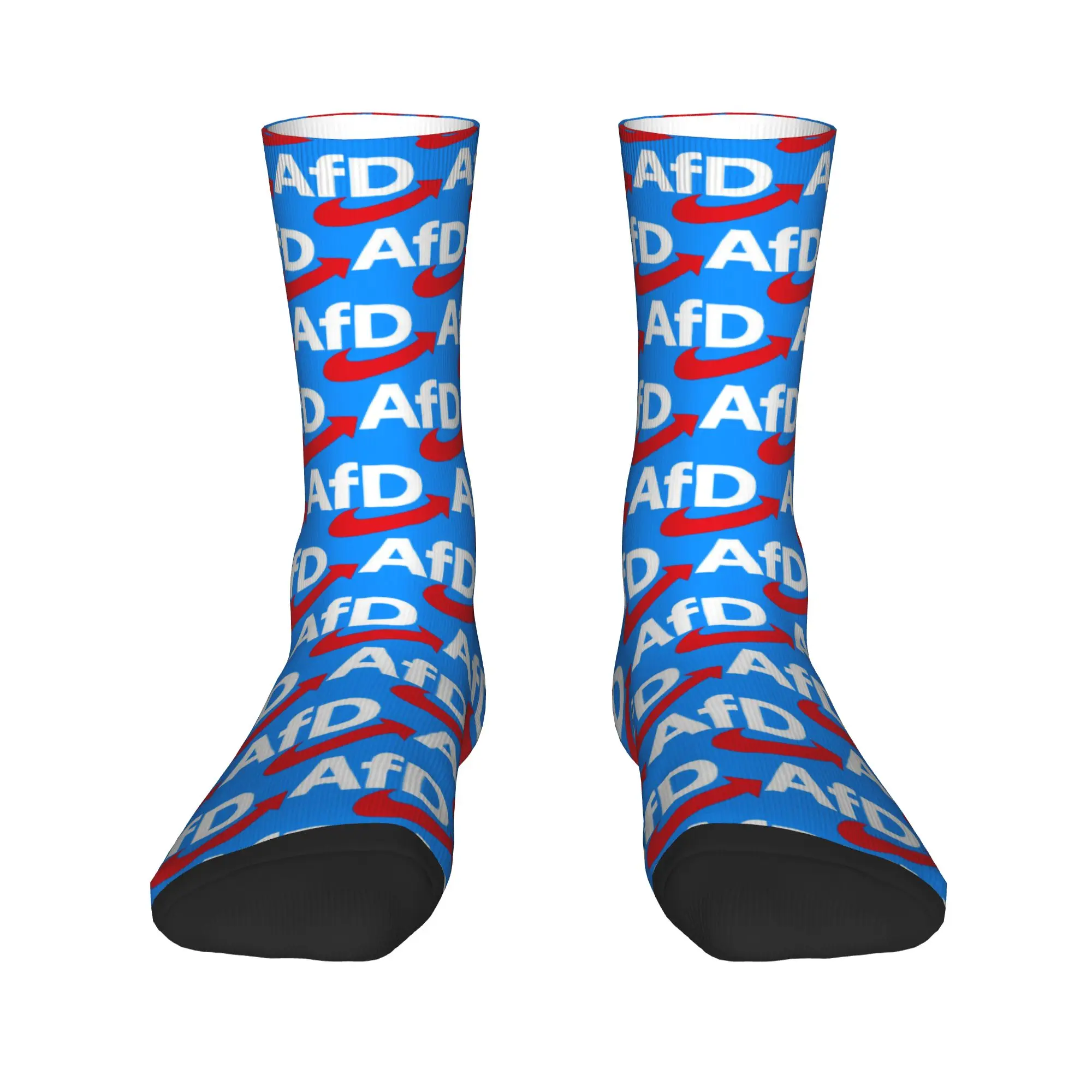 Unisex Men Socks Afd Alternative Logo  Stockings Anti Skid Comfortable Socks Autumn Fashion Printed Outdoor Sports Socks