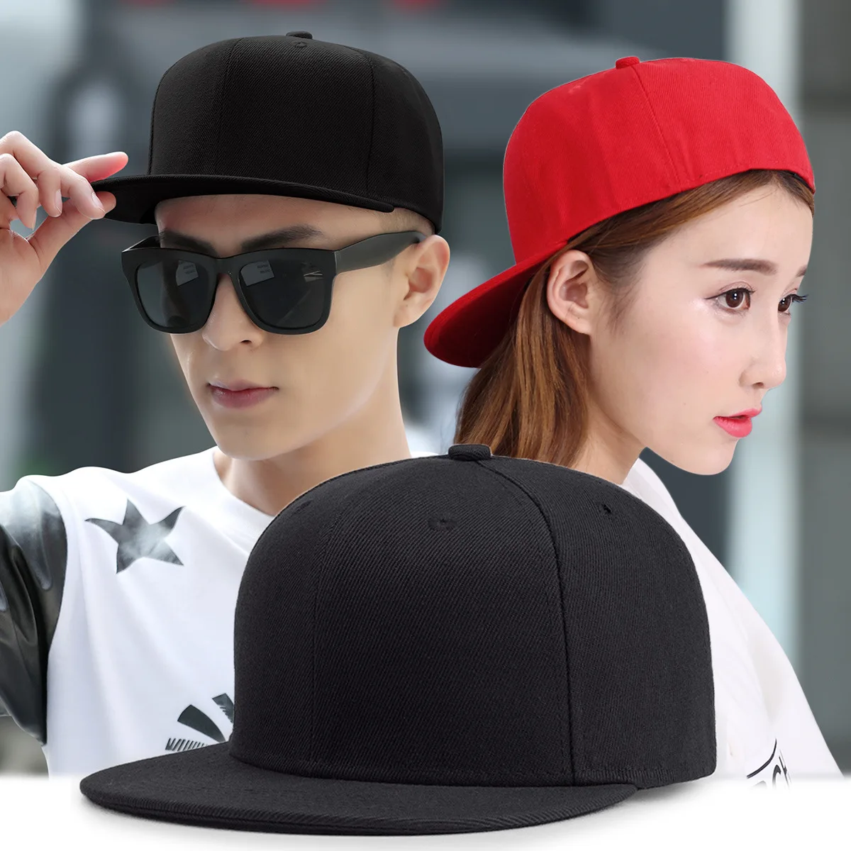 Männer Frauen Multi Farbe Baseball Kappe Schirmmütze Streetwear Hip hop Papa Hut breite Flache Krempe Snapback Hut Im Freien Sonnenhüte für erwachsene – Detail 6