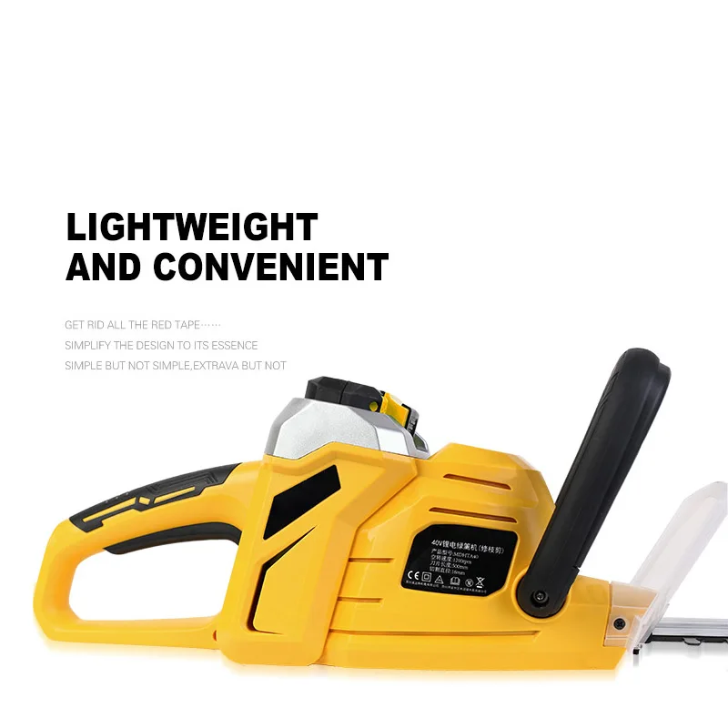 20V Cordless Elektrische Heckenschere Li-on Wiederaufladbare Garten Schere Werkzeuge Haushalt Beschneiden Mäher Heckenschere Maschine