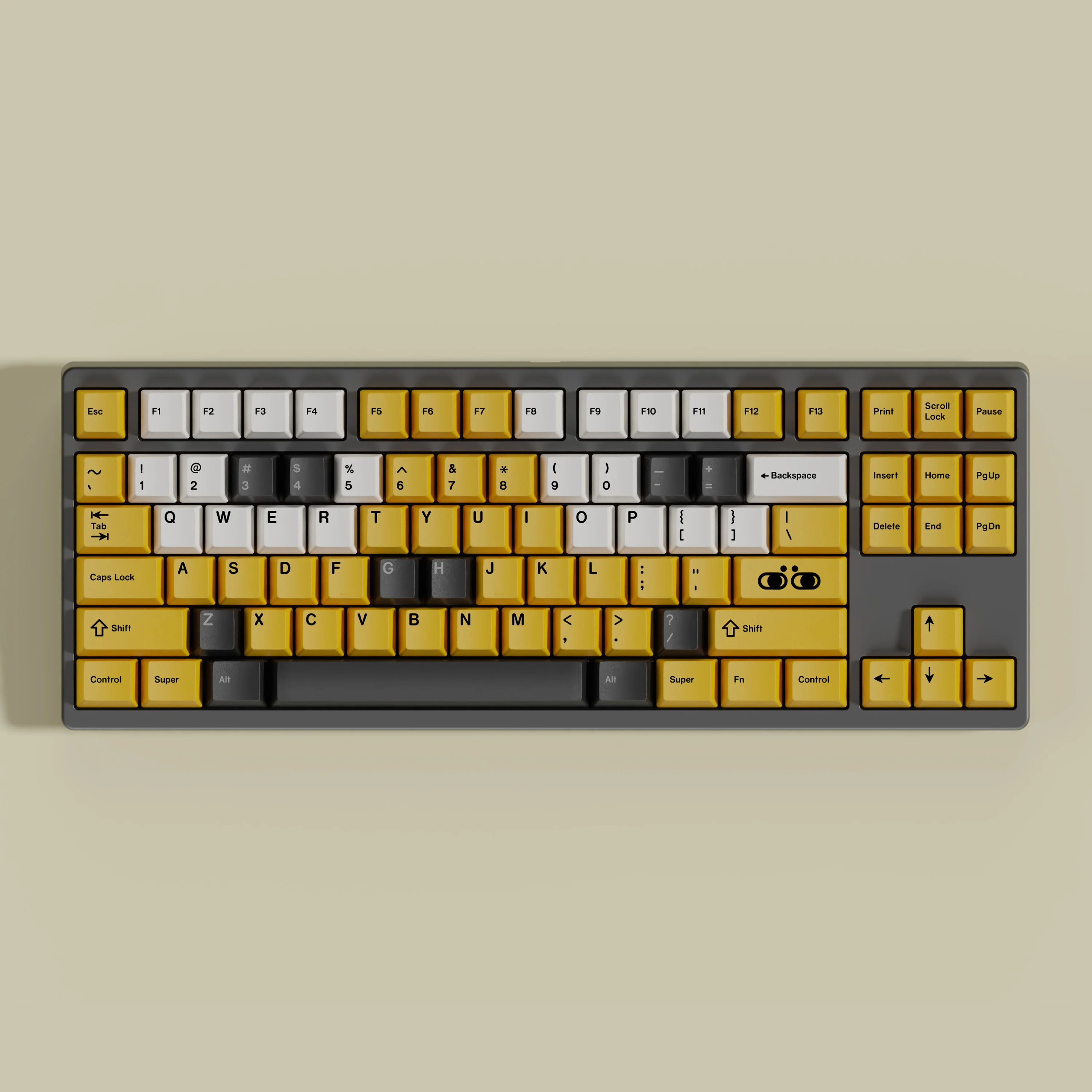 

GMK собака крючок-индивидуальная клавиатура pbt сублимационная оригинальная высота колпачок клавиш разделенное пространство
