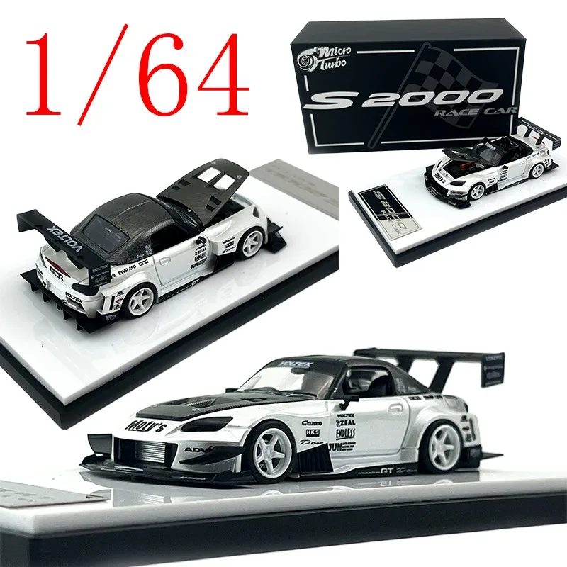 

MT Diecast 1/64 Scale Honda Alloy Model Cars Honda S2000 Race Car Play Vehicles Toys for Boys Gift Original Box