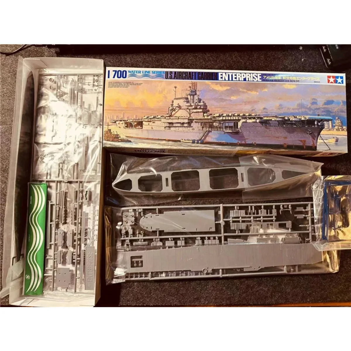 

Модель TAMIYA, комплект модели корабля для сборки, 1/700 77514, американский авианосчик, Enterprise CV-6 для военной модели, коллекция хобби