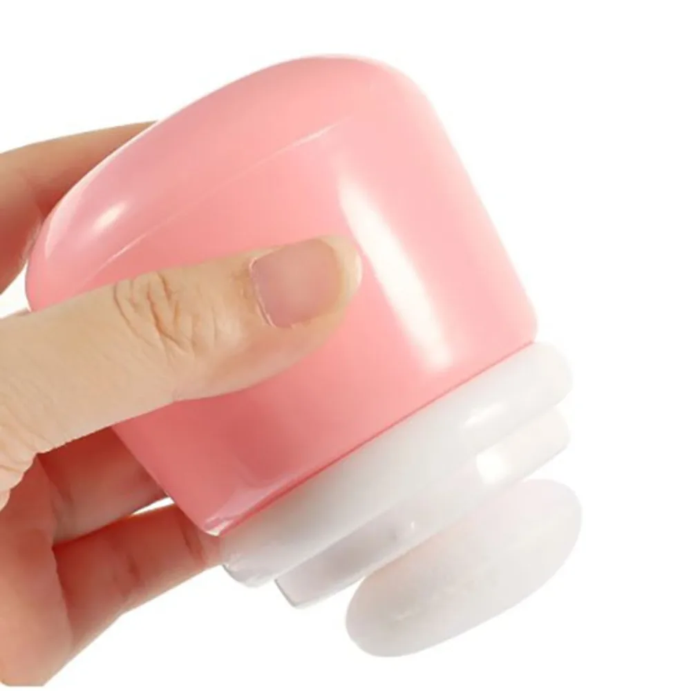 Material Safety Powder Puff Box Bottle Cute PP Not Easily Deformed Body Talcum Holders Baby Container Jar