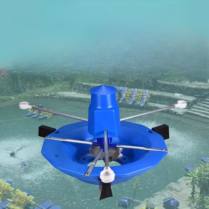 2Hp two-speed aerator, multi-function for fish and shrimp pond breeding, aquaculture machine, floating splash surge electric