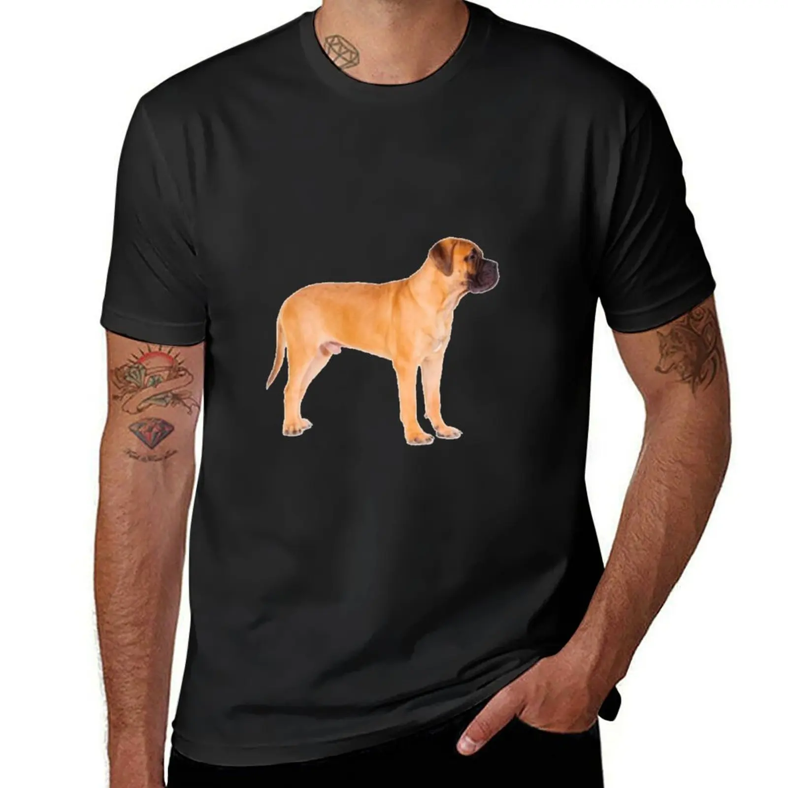 Bullmastiff Dog T-Shirt customs design your own oversized mens t shirt