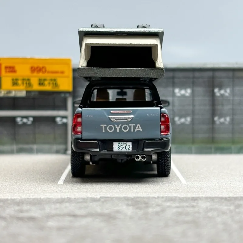 TW Diecast 1/64 Scale Toyota Alloy Car Model Toyota Hilux Pickup Truck Play Vehicles Toys for Boys Original Box