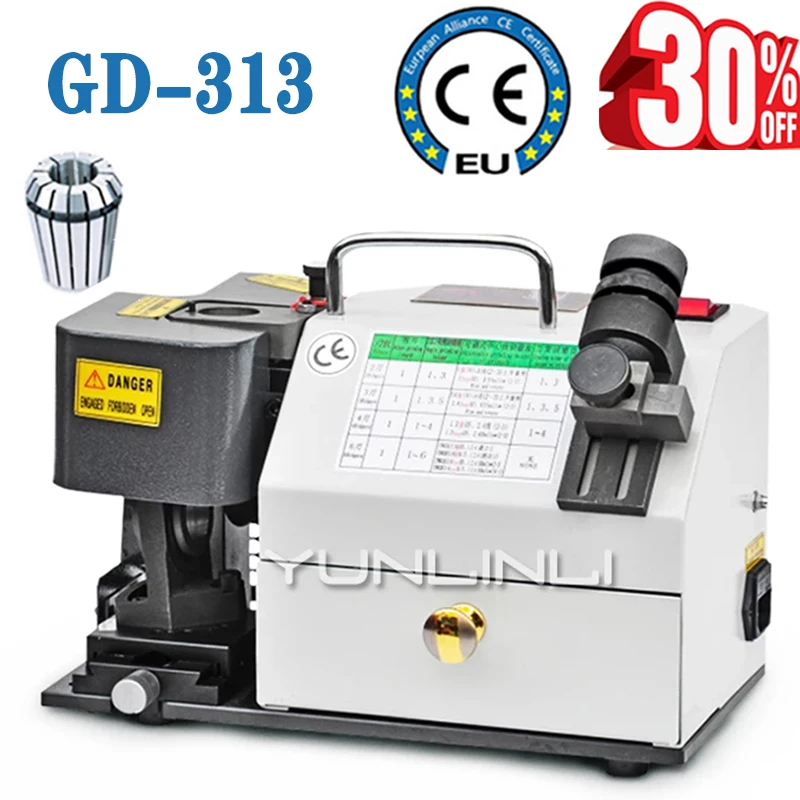 

Drill Bit Sharpener Milling Cutter 3mm-13mm Sharpening Machine Electric Milling Grinder Multi-functional Drill Grinding Machine