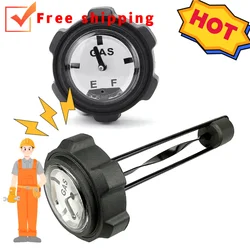 Gas Caps With Gauge for Snowmobile Gas Caps Build In Gauge Automobile Mechanical Liquid Level Gauge Black