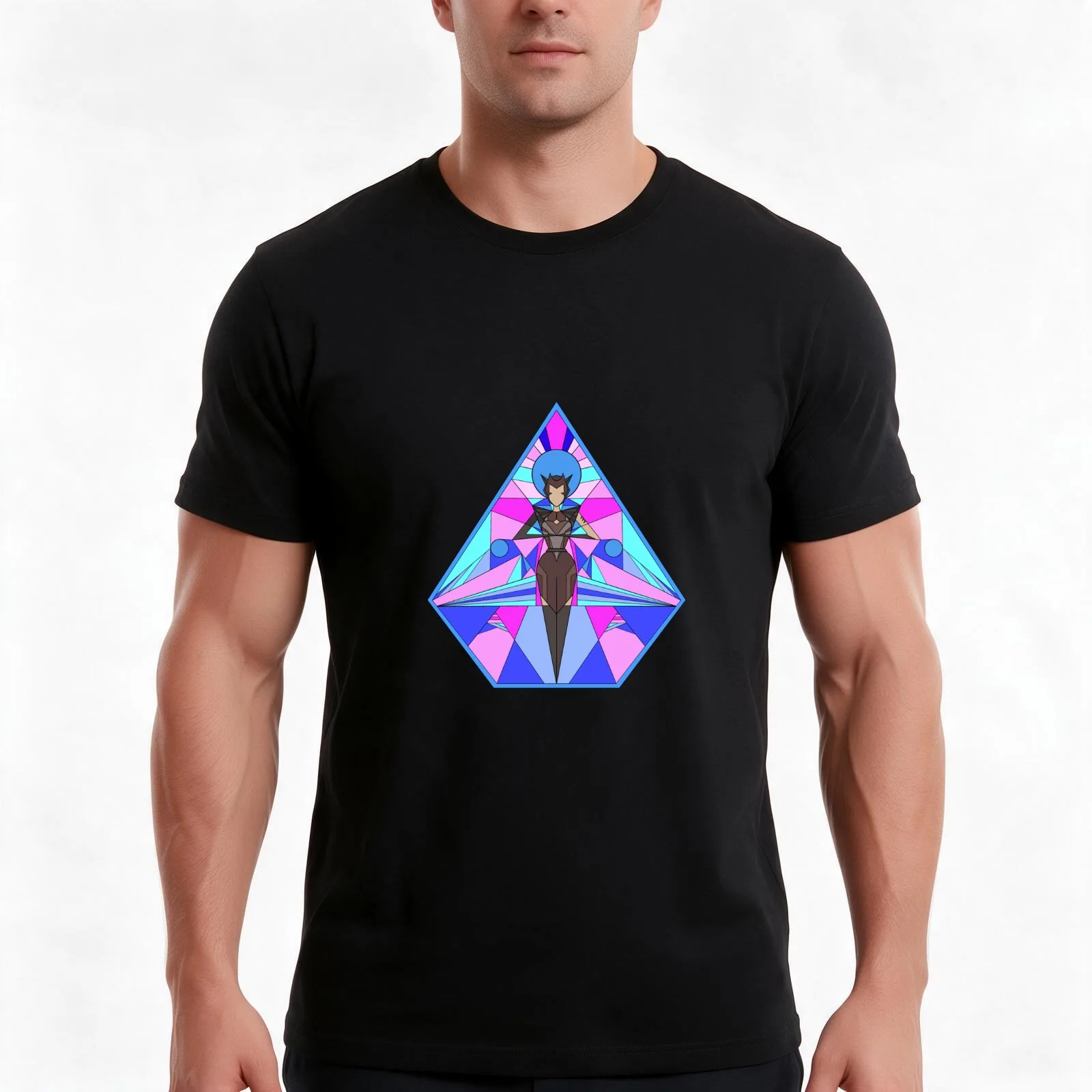 Catra Glass T-Shirt Summer Casual Cotton Tee Oversized Streetwear Tops Vintage Graphic Print Loose Fit Short Sleeve