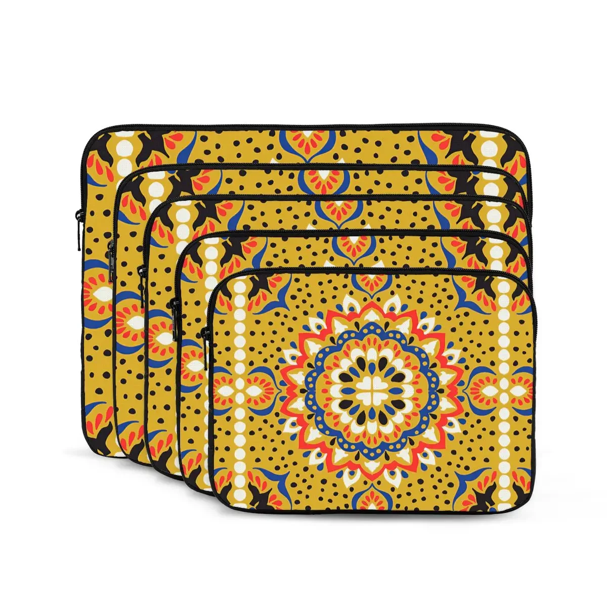 Moroccan Tile Mosaic Seamless Pattern Computer ipad Laptop Cover Case Laptop Sleeve Bag Portable Cover Fundas Pouch