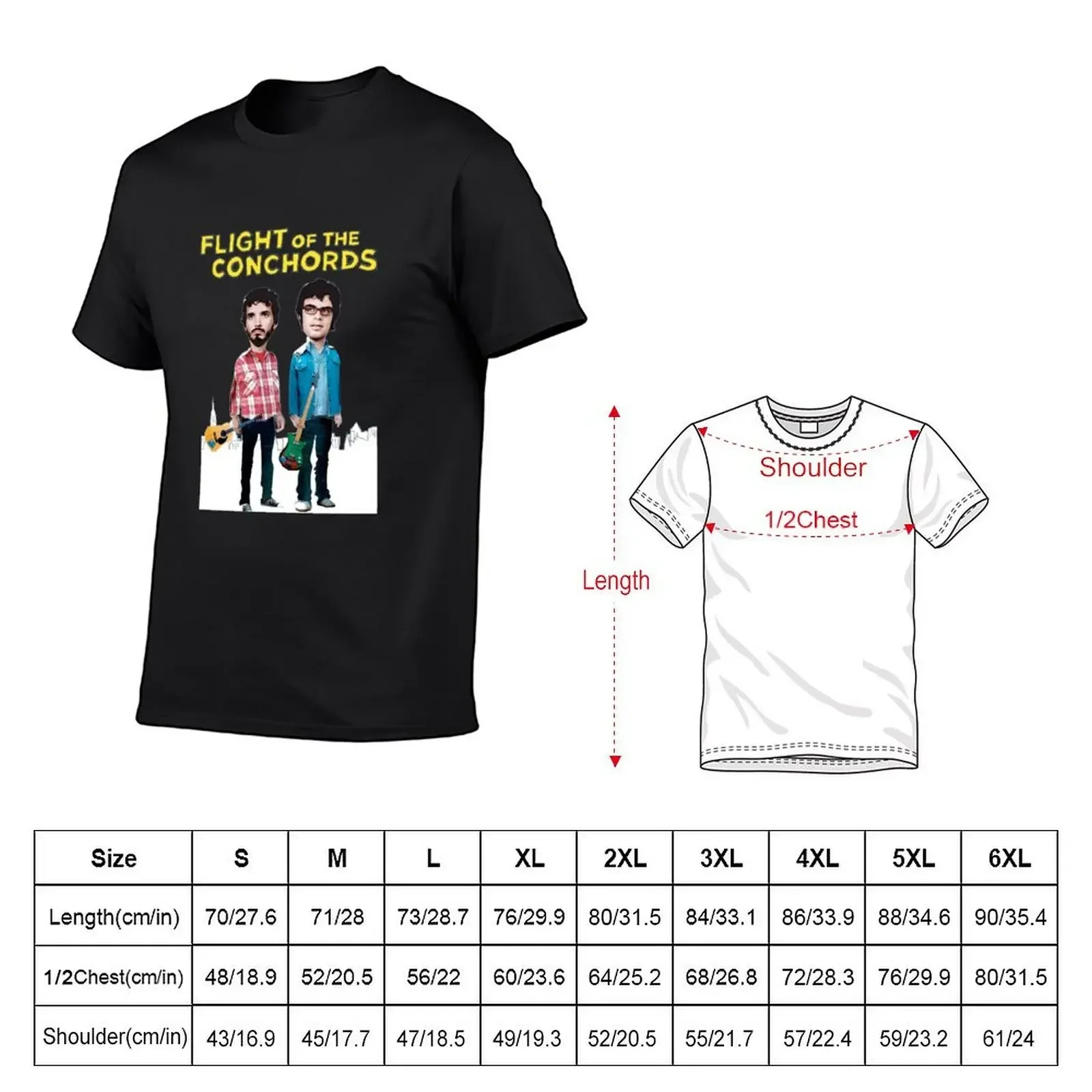 Flight Of The Conchords Essential T-Shirt graphic tee shirt anime t shirts summer clothes T-shirts for men cotton