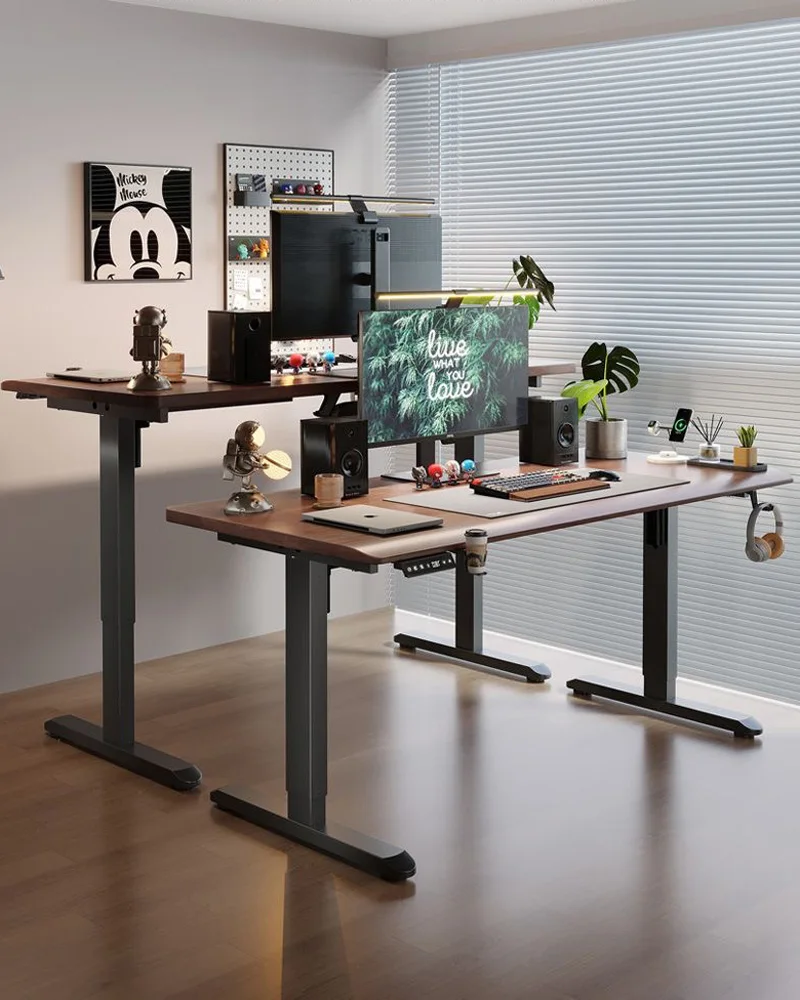 5-year warranty DIY single motor smart electric lift table legs liftable desk stand tripod Lifting Height-adjustable Table Stand