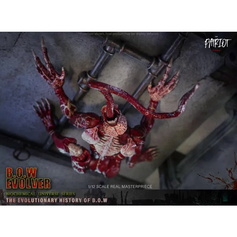 En Stock, Figura de Acción de 6 Pulgadas del Modelo B.O.W Evolver Mutant Monster Licker de Patriot Studio, Escala 1/12, Ideal para Colección