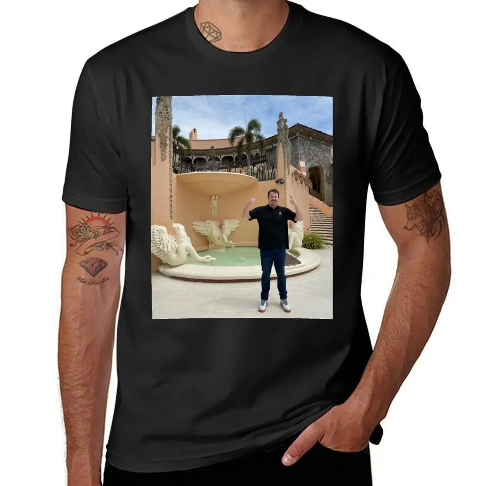 Shane Gillis goes to Mar-a-Lago TShirt Aesthetic clothing Blouse T-shirts for men cotton tshirts for mens designer clothing sale