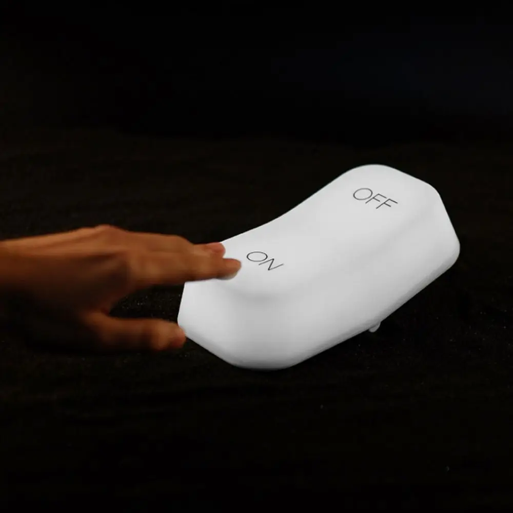 

Gravity Induction LED Switch Night Light 2 Modes White/Yellow Light Switch Bedside Lamp Ornament Soft Light Creative LED Lamp
