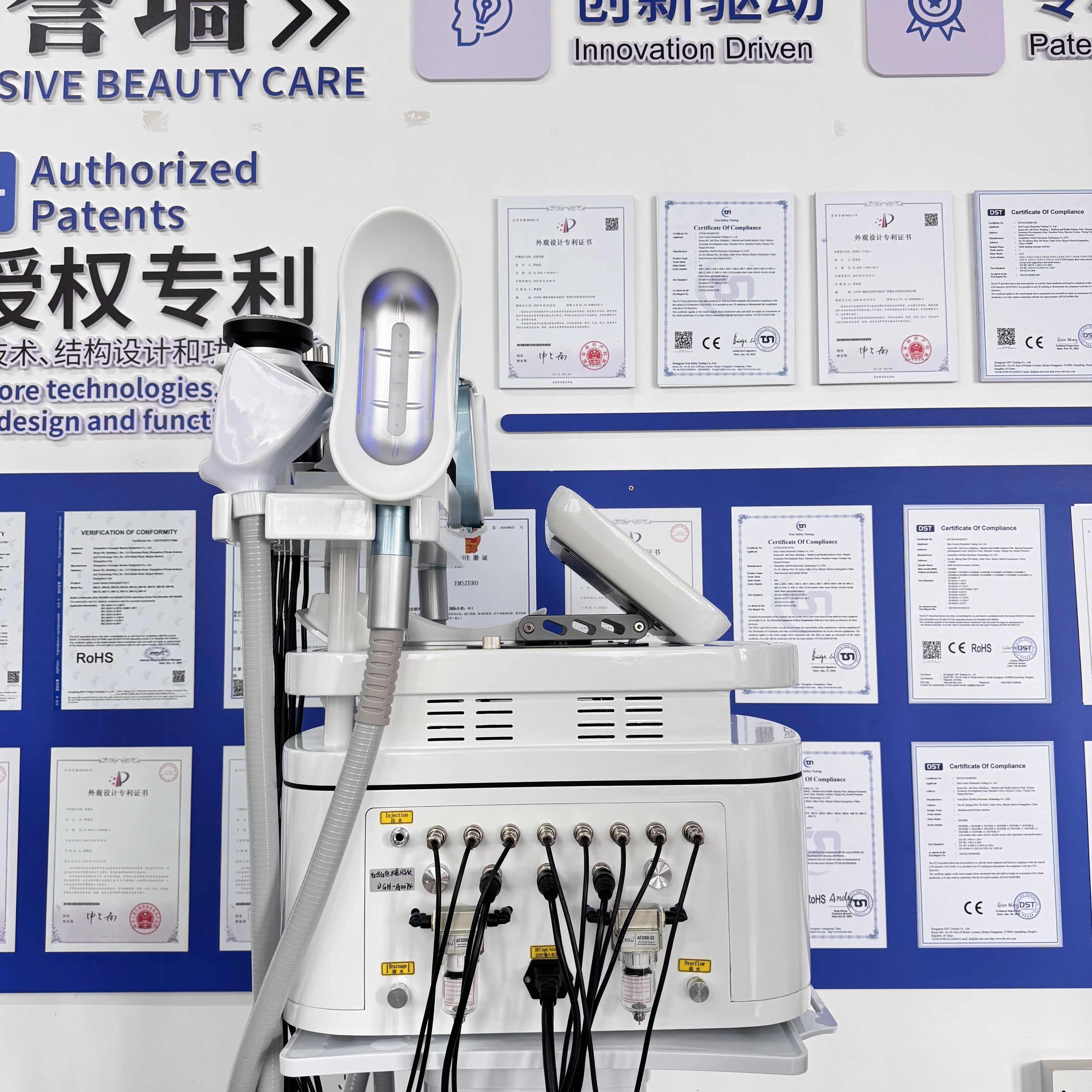 Portable 360 Cooling Sculpting Body Slimming Machine Loss Weight Fat Freezing 3 In 1 Cellulite Removal Vacuum Cavitation Machine