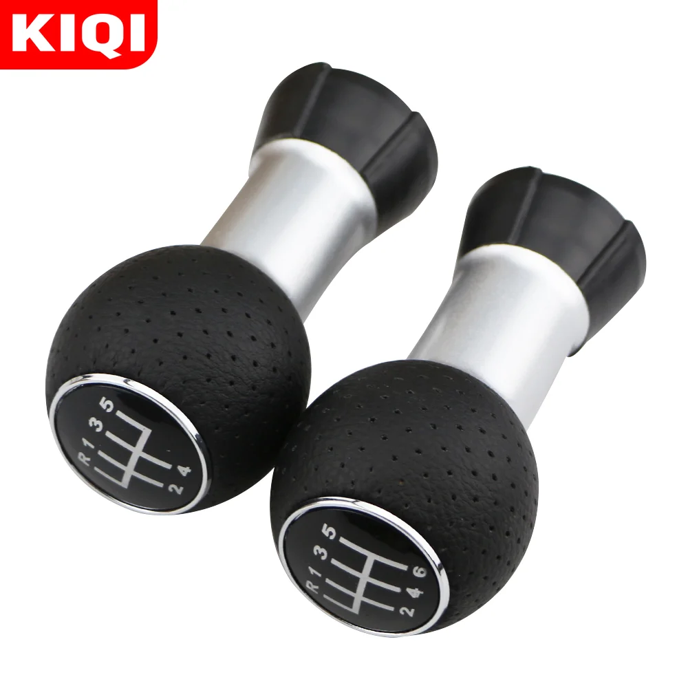 12mm Car Gear Head Shift Knob for Audi A3 A4 A5 A6 Q5 S4 S5 B6 B7 B8 8K 8T S Line for VW Passat B5 B6 B5.5 Golf MK7 Skoda Seat