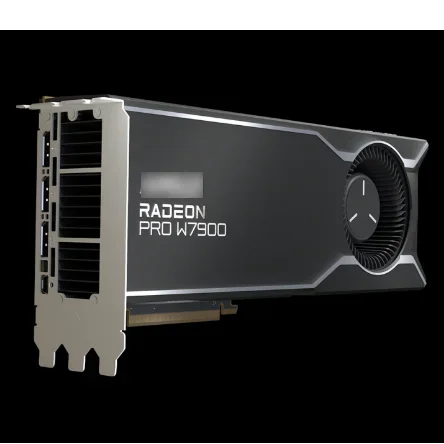 2023New Radeon Pro W7900 48GB high-end Professional Graphic workstation 5nm development tool Navi 33 GPU AV1 encoding and decodi