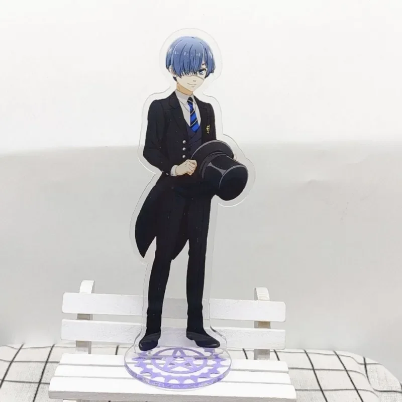 Black Butler 3 Public School Action Toy Figures Sebastian Standing Ciel Phantomhive Collection Ornament Doll Furnishing Articles