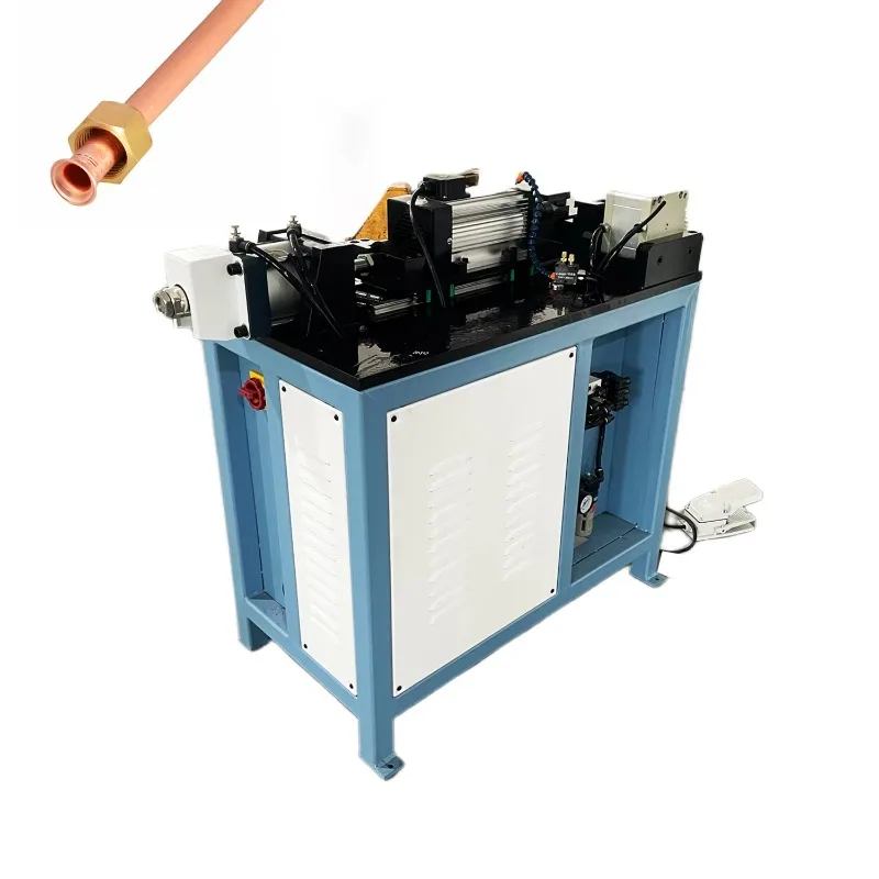 Air conditioning tube copper tube hydraulic flare pipe end flaring forming machine