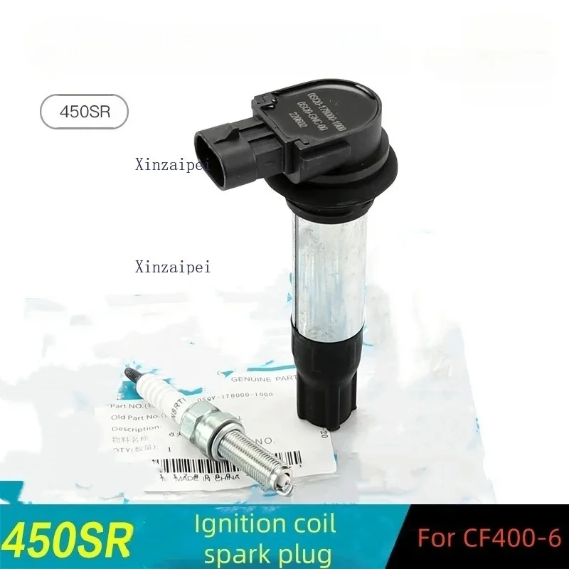 

For CFMOTO 450SR 450SRS Ignition Coil Spark Plug 450 SR 450 SRS CF400-6-9 Motorcycle Original Accessories