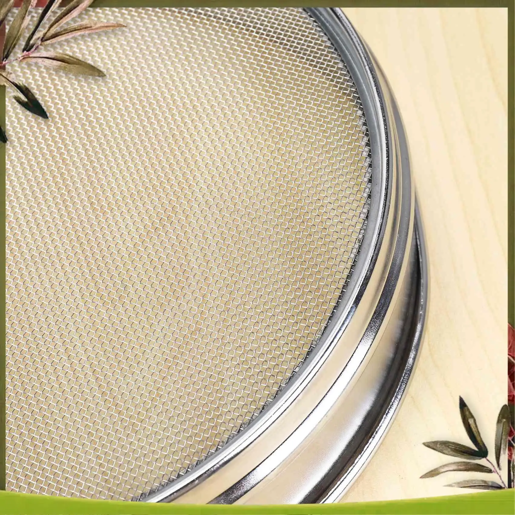 

Reliable-Heavy Duty Garden Riddle Sieve Mesh Soil Sift Compost Seed Tray Gardening Tool