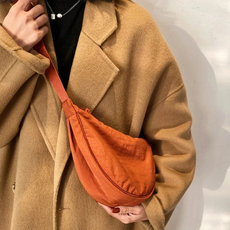 

2025 Casual Nylon Hobos Crossbody Bag for Women Designer Shoulder Bags Large Capacity Tote Lady Travel Shopper Bag Female Purses