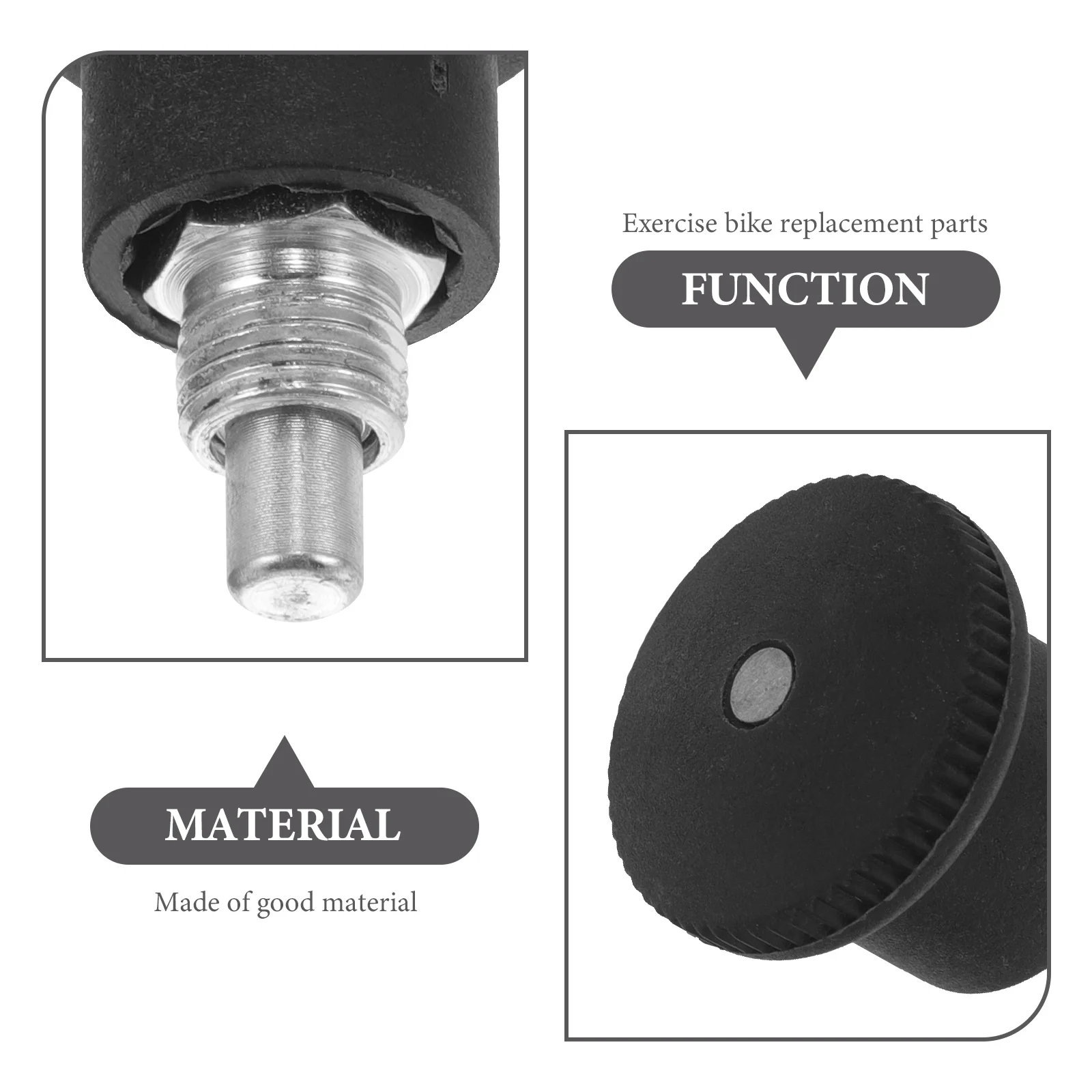 

Stylish Ball Rotating Pull Pin Exercise Bike Accessory Durable Easy Install Versatile Gymnastics Bar Replacement Parts