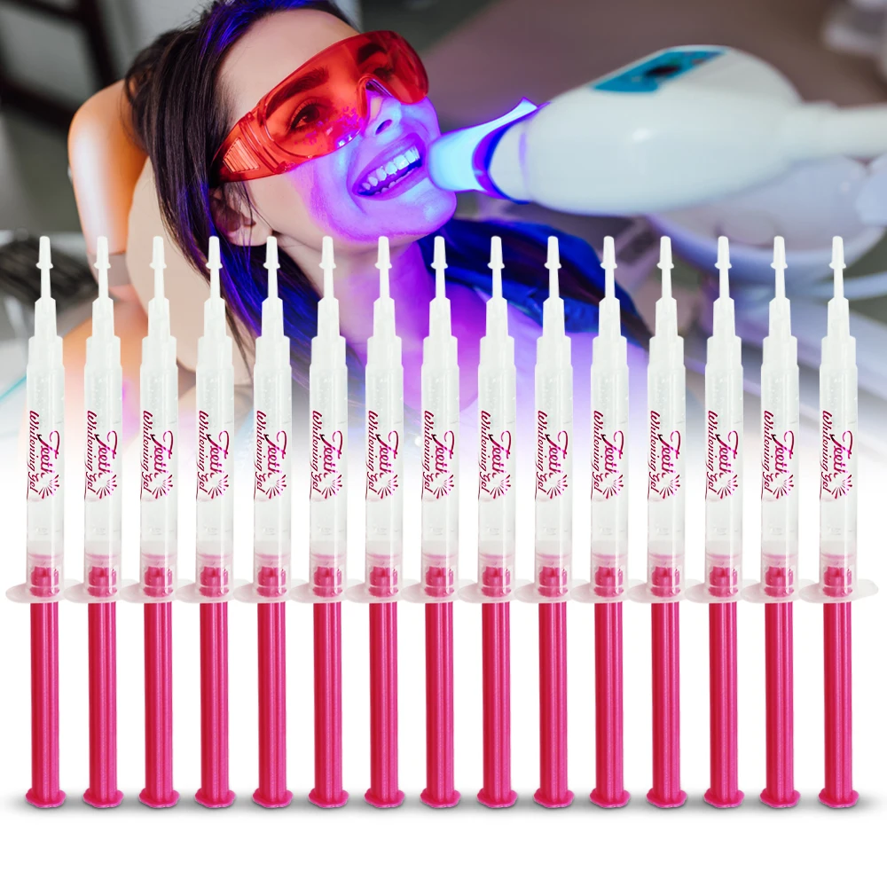 Teeth Whitening Gel Tooth Whitening Gel 35%cp Oral Care Dental Whitener Teeth Bleaching Agent Whitening Kit For Home 3ml X15pcs