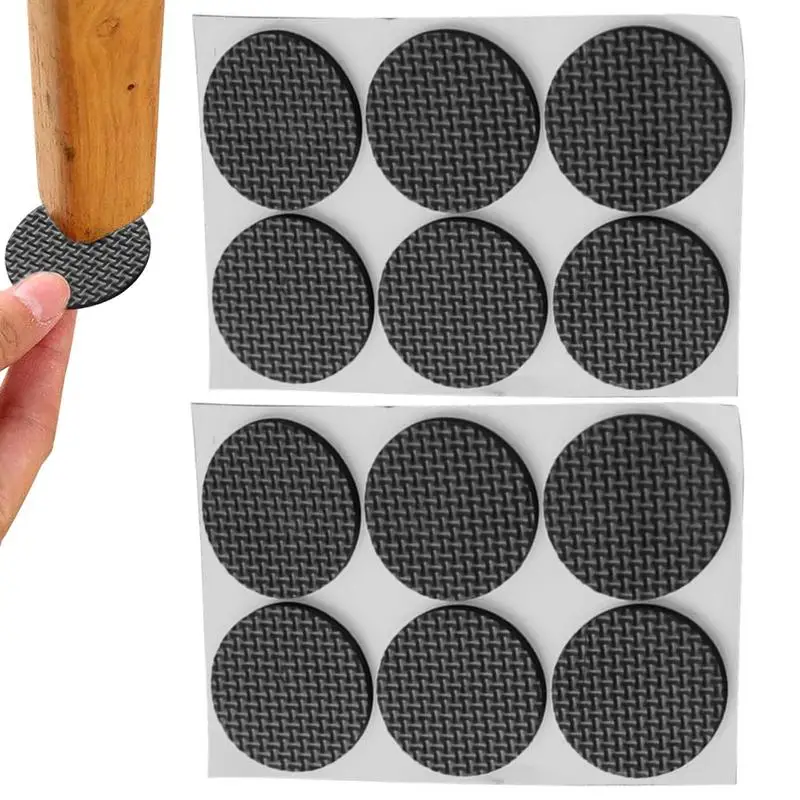 Non Slip Furniture Pads Anti Slip Rubber Mat Bumper Wear-resistant Floor Protectors For Chair Table Bed Furniture Accessories