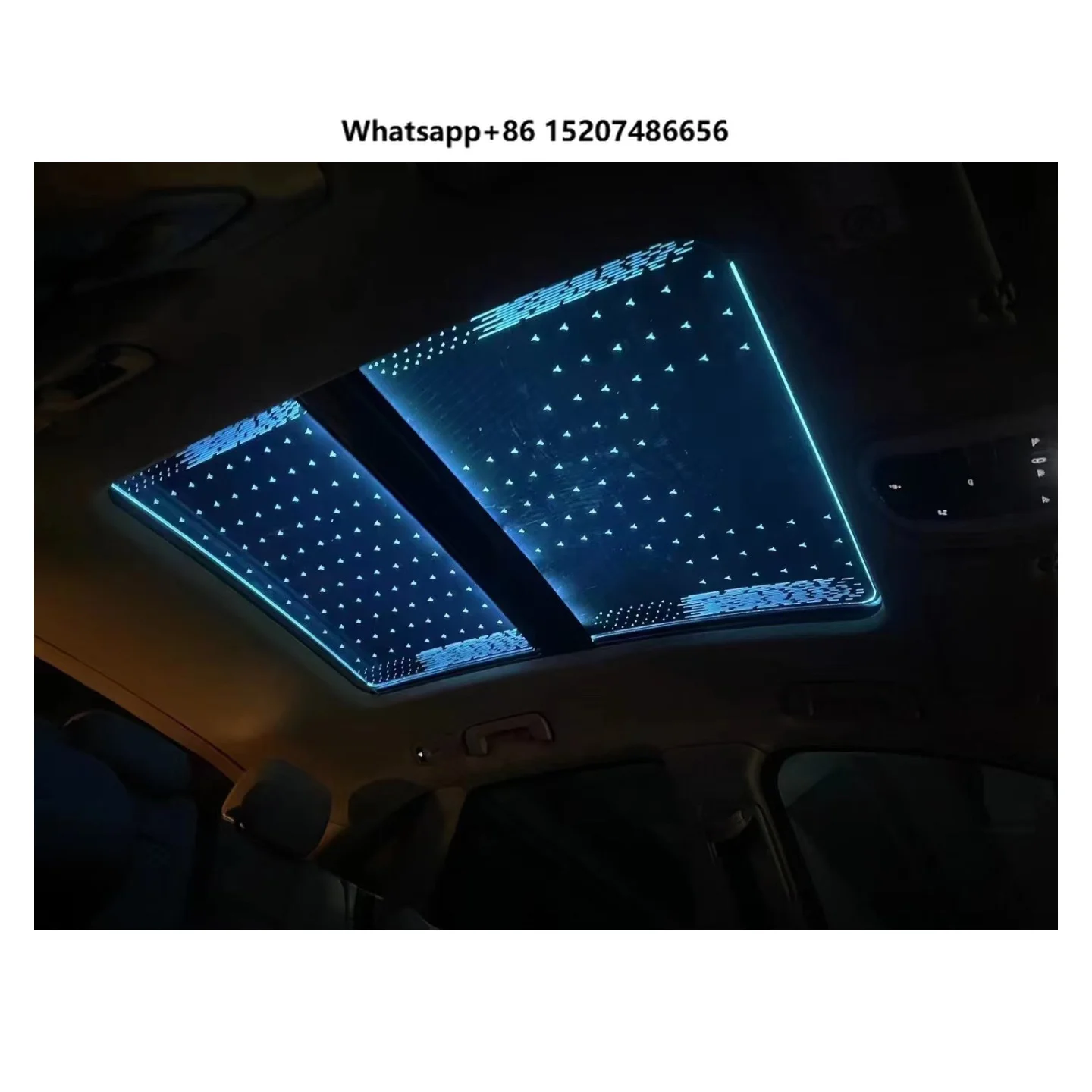 

Sunroof Starry Sky Film Car Retrofit Sunroof Star Night Light Car Roof Kit Interior Lighting Suitable for W205