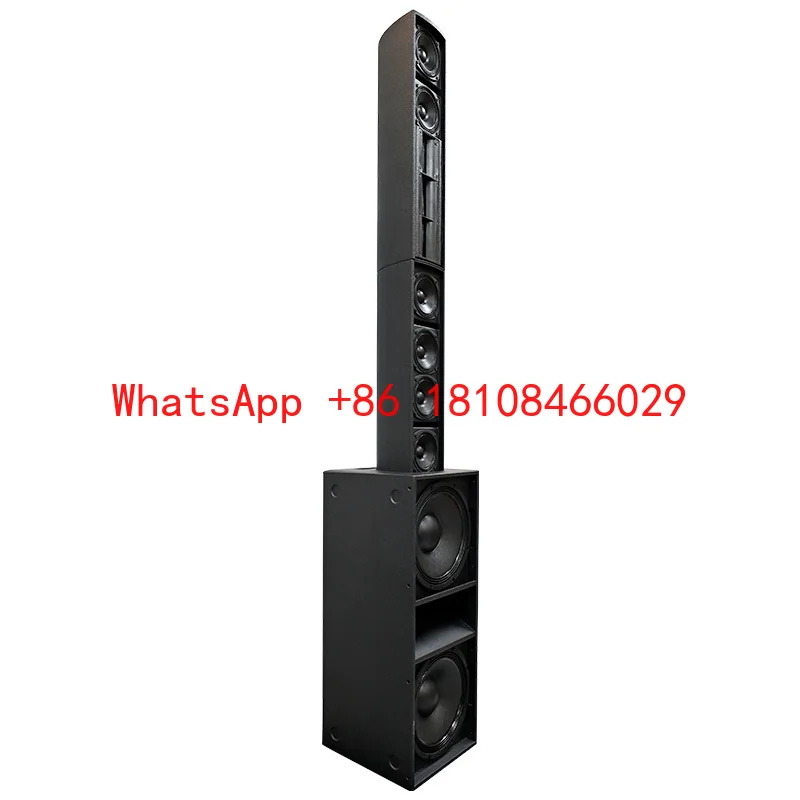 

High Grade Dj Speaker Set System 6.5 Inch Speaker Column Outdoor pa Speakers Professional Line Array Active