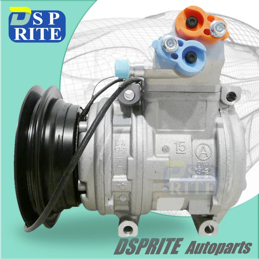 10PA15C Car AC Compressor  88320-12520 For Mitsubishi Pajero Montero Sport L200 Toyota Land Cruiser MR149363 MB878168 MR500876