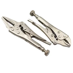 2pcs/set Mini Vice Grip Style Locking Pliers 5