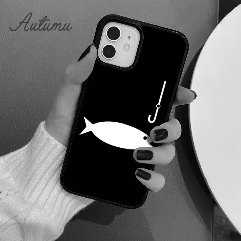 Fish Fishing Carp Phone Case for iPhone 15 16 SE2020 11 12 13 14 Pro Max mini 6 7 8 Plus Cover coque Fundas Shell