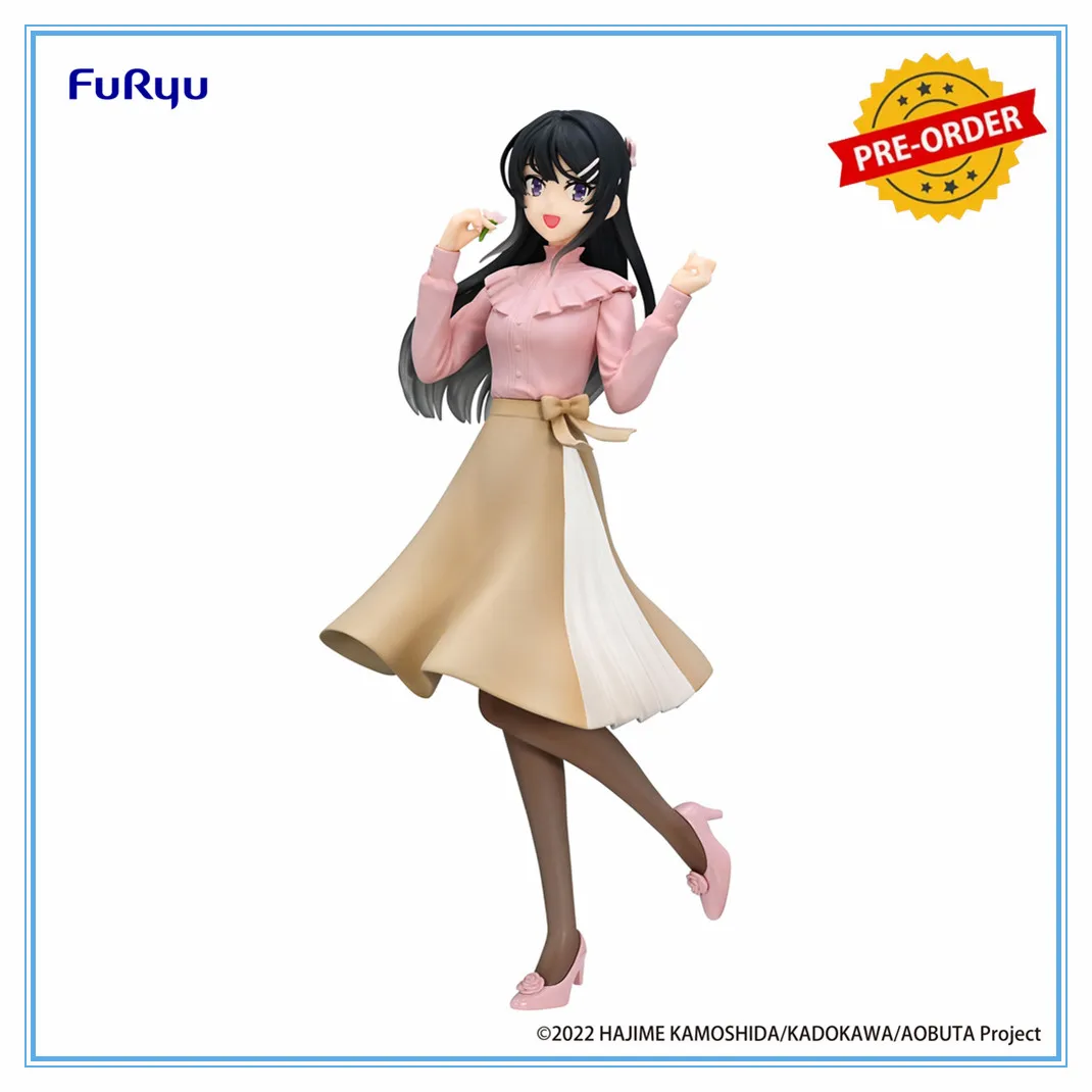 Furyu Rascal Does Not Dream Series Trio-Try-iT Figure Mai Sakurajima Spring Outfit ver Figure Anime Action Figure PVC Model