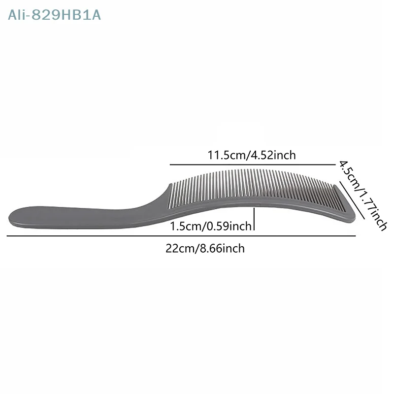 Rasoio curvo professionale tagliacapelli pettine da taglio barbiere Flat Top pettine antistatico pettine da taglio per salone spazzola per parrucchieri