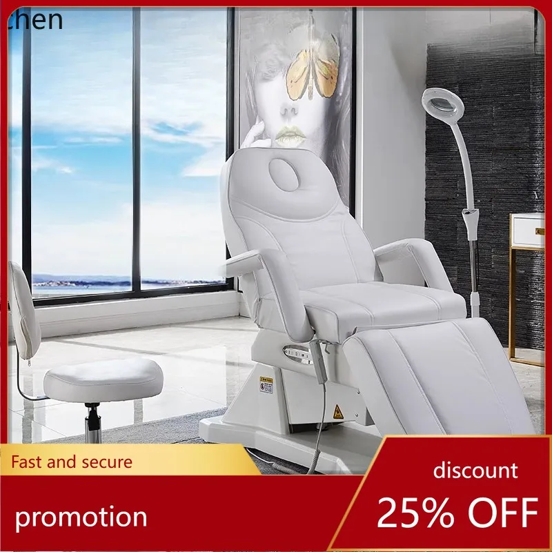 

HT electric beauty bed automatic lifting folding beauty salon special