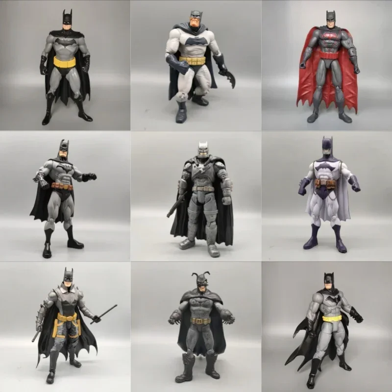 13-35cm DCC Bulk Avengers Justice League Batman Ornament Movable Model Figure Doll Full Body Joints Hands-on Toys DCDC