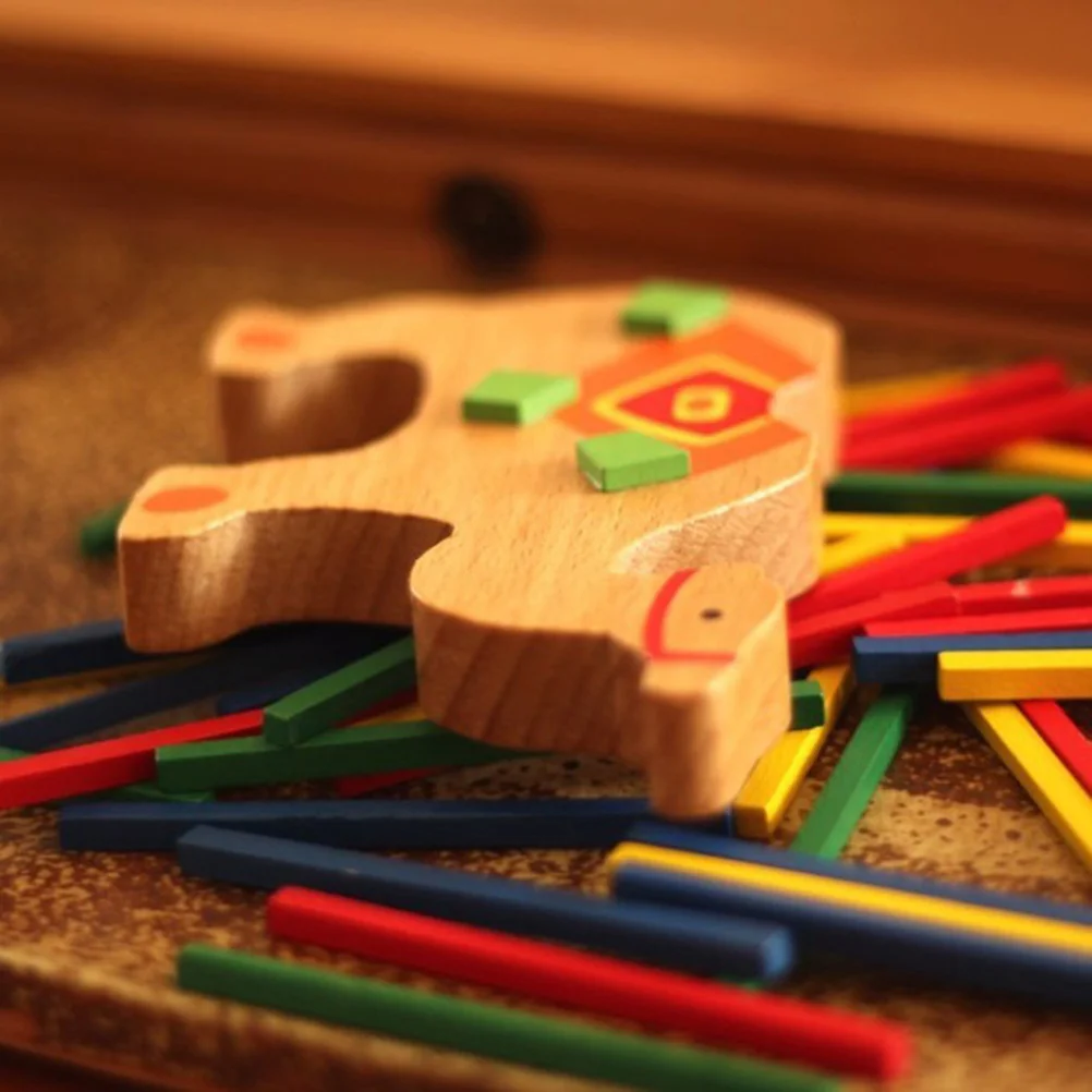 Juguetes educativos Juegos de equilibrio Juego de bloques de construcción apilables Niño de desarrollo de madera