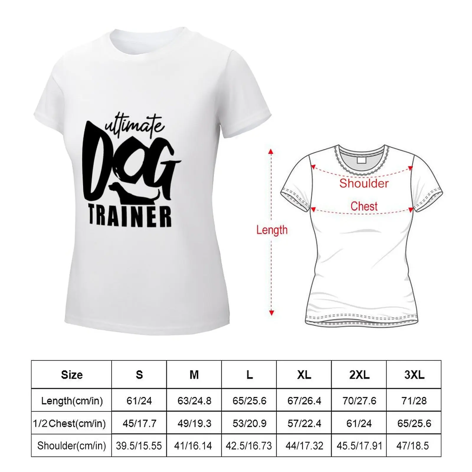 Dog Trainer Dog T-shirt Blouse kawaii clothes graphics Woman T-shirts