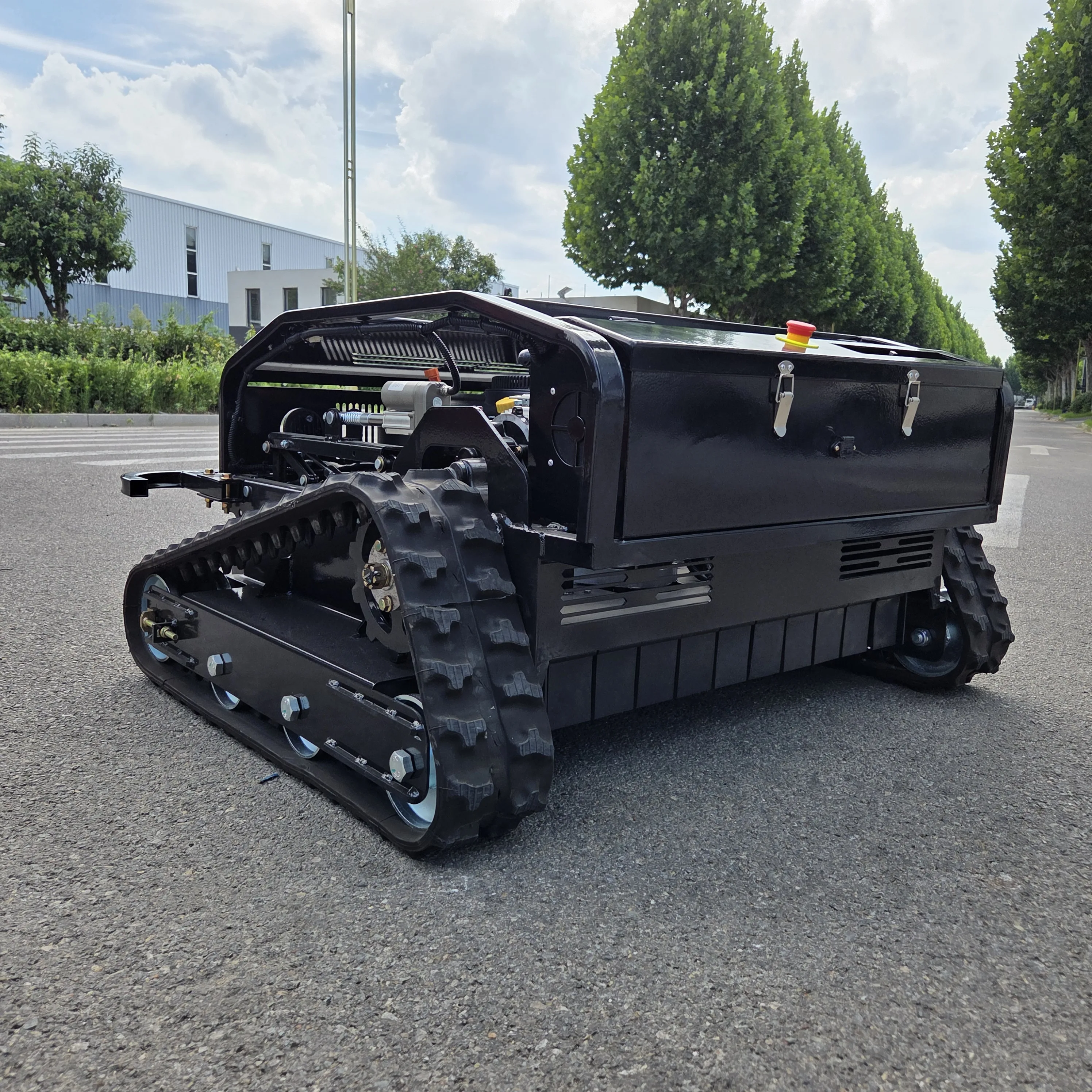 최대 800mm 등판 능력, 60도 등판, 가정용 원격 제어 잔디 깎는 기계, 원격 제어 리프팅 팁(20-150mm) 맞춤 지원