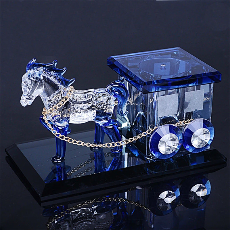 Car Ornament Decoration K9 Crystal Perfume Seat Happy Birthday Gift for Mom Men Husband Vehicle Crafts Desktop Home Decoration