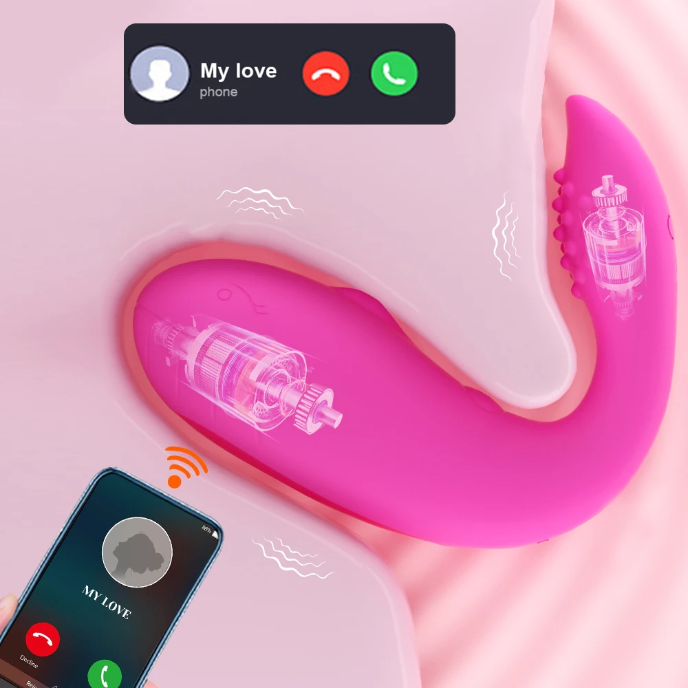 Wireless Bluetooth APP Vibrator for Women Remote Control Dildo G Spot Massager Wear Vibrating Egg Female  Toys for s 18