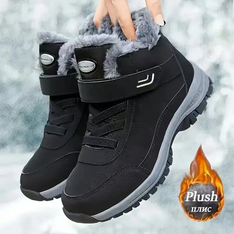 Outdoor Snow Boots, Suitable for Winter Wear, Comfortable and Fashionable, Warm and Easy to Wear, Comfortable to Put on, Good Gr