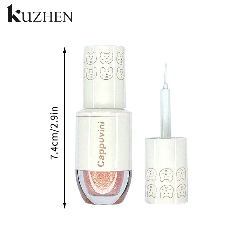 الدب البولينج الكرة الدمعة السائل عينيه ماكياج العين الكذب دودة القز اللؤلؤ سوبر التألق عالي اللمعان بريق غرامة بريق مسحوق