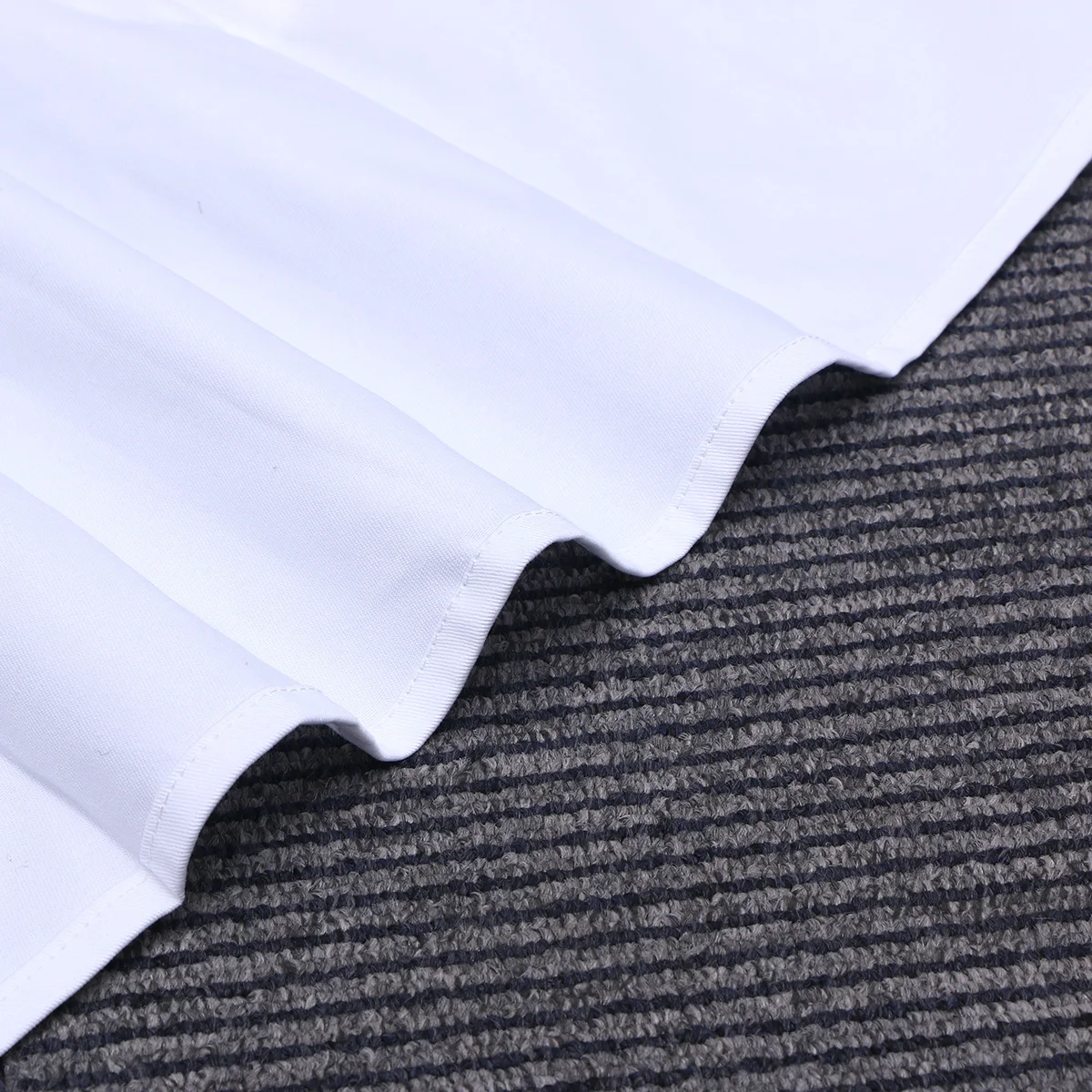 

Хлопковый фартук премиум-класса с короткой талией и двумя карманами для горничной, официантки, служанки, отеля, ресторана, пекарни, белого цвета