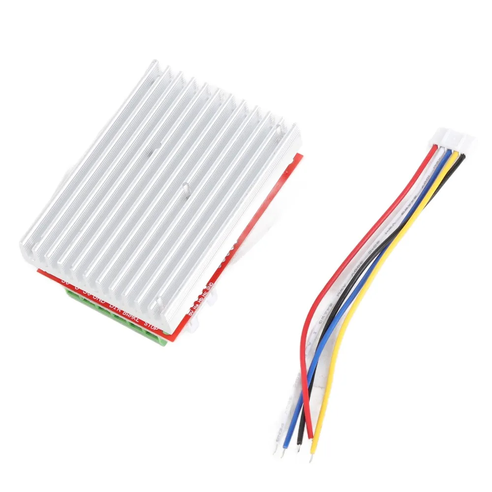 12V 24V 48V Motor Controller 350W 6-60V DC Brushless Motor Controller Three-Phase PWM Motor Controller Motor Driver Application