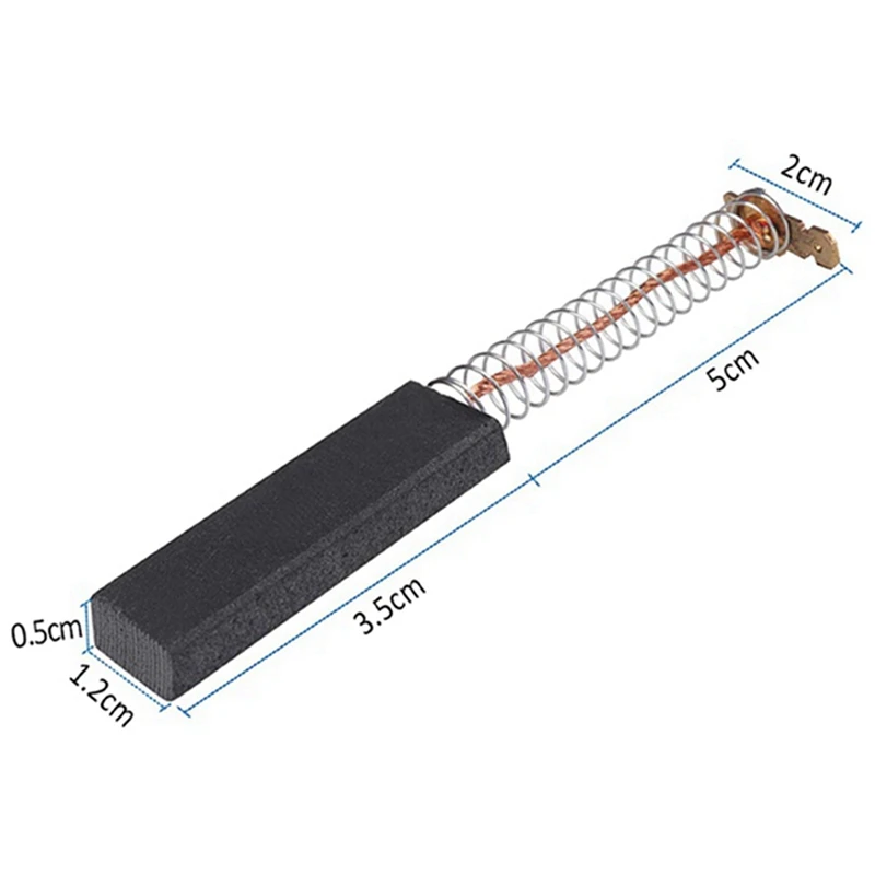 48Pcs Washing Machine Carbon Brushes 154740 Carbon Brushes Motor Carbon Brushes For  Siemens Washing Machine