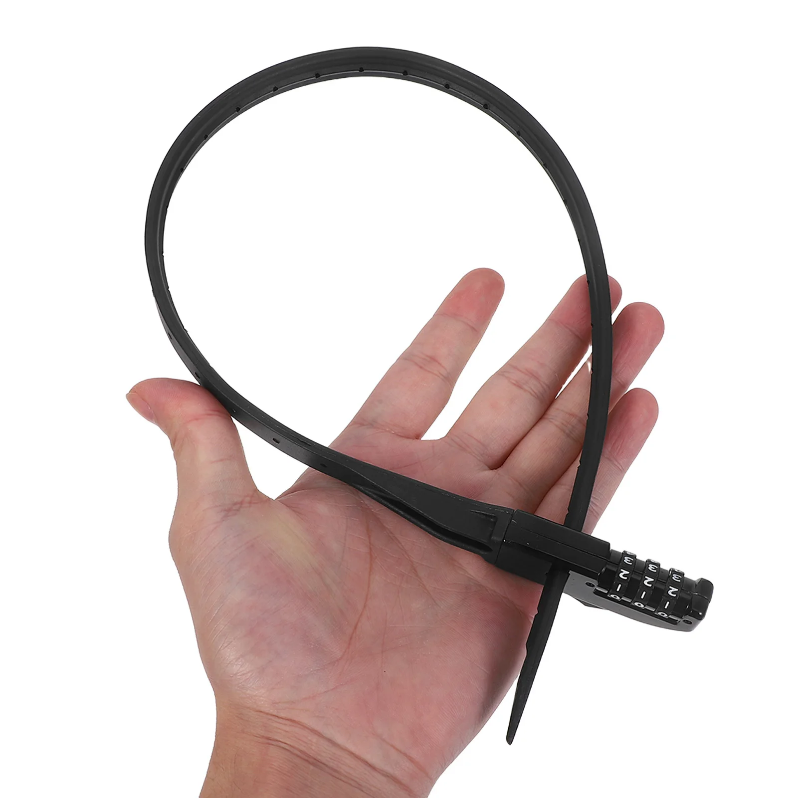 

Bike Lock Combination Cable Portable with Security Tie Lightweight Anti-Theft Heavy Duty Cable Lock for Mountain Bicycle Outdoor